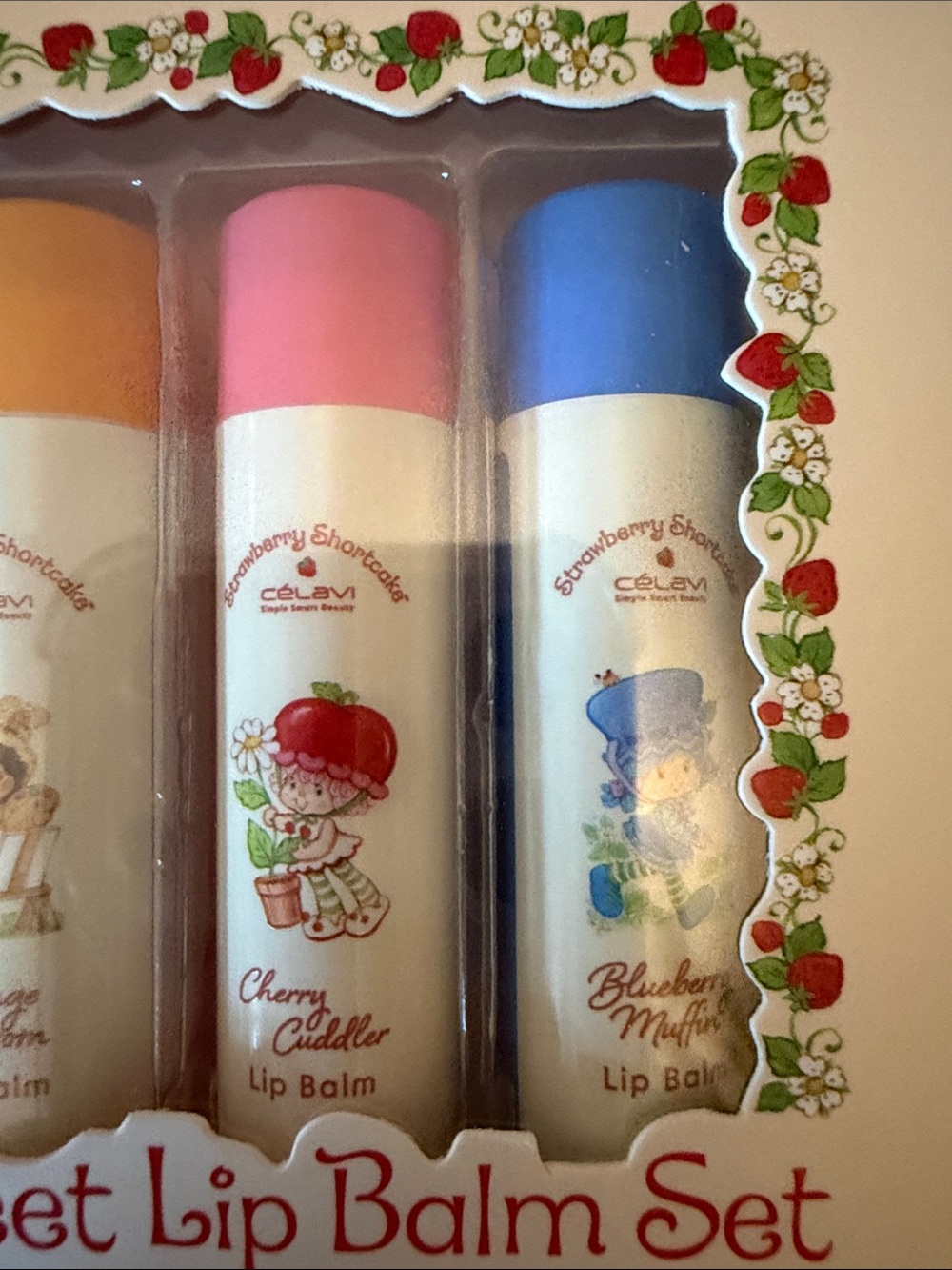 Strawberry Shortcake Berry Sweet Lip Balm Set - Multi (4-Pack) - Picture 6 of 6